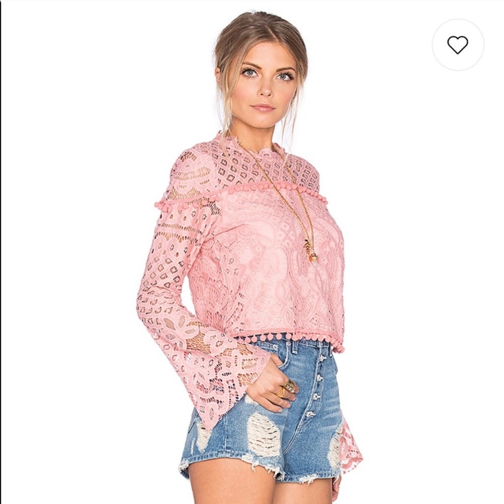 NWT Tularosa Pom Pom Top